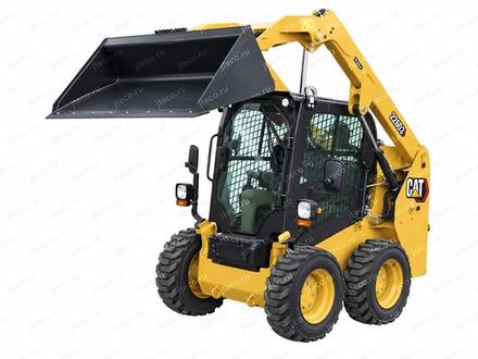 Мини-погрузчик CAT 226D3 — вид спереди