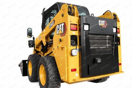 Мини-погрузчик CAT 226D3 — вид сзади