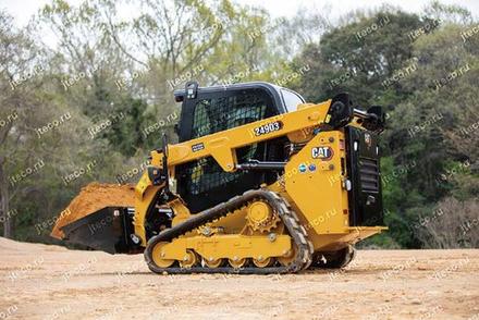 Погрузчик CAT 249D3 — погрузчик с бортовым поворотом, вид сбоку — фото 11 из 14