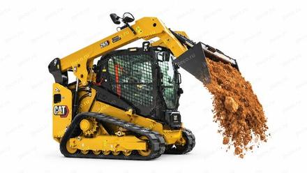 Мини-погрузчик CAT 265 — общий вид