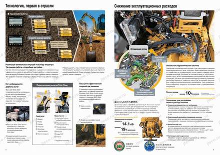 Мини-экскаватор CAT 301.7CR — брошюра, стр. 3 из 7 — перевод на русский Мини-экскаватор CAT 301.7CR — брошюра, стр. 3 из 7 — перевод на русский