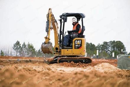 Мини-экскаватор CAT 301.7CR, фото производителя — фото 11 из 12