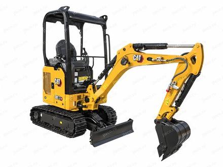 Мини-экскаватор CAT 301.7CR — общий вид, фото 3 Мини-экскаватор CAT 301.7CR — общий вид, фото 3