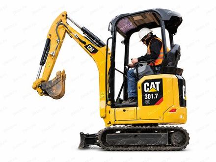 Мини-экскаватор CAT 301.7CR — общий вид, фото 4 Мини-экскаватор CAT 301.7CR — общий вид, фото 4