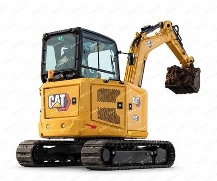 Мини-экскаватор CAT 305CR — общий вид