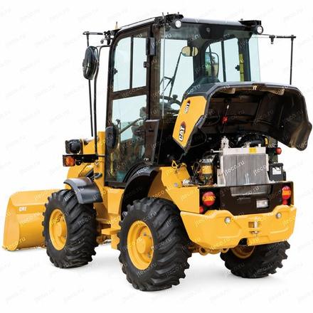 Погрузчик CAT 901 — вид сзади Погрузчик CAT 901 — вид сзади