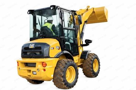 Фронтальный погрузчик CAT 901C2 — колесный погрузчик мини, общий вид — фото 2 из 16