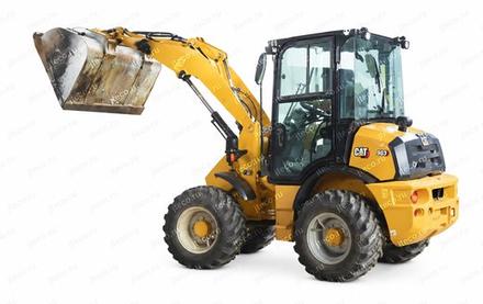 Фронтальный погрузчик CAT 901C2 — колесный погрузчик мини, вид сзади — фото 8 из 16