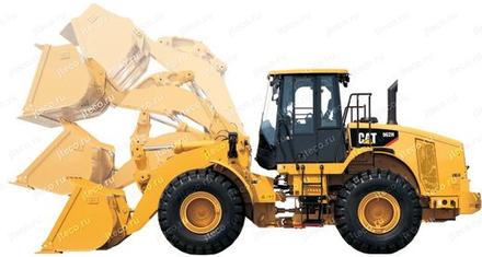 Фронтальный погрузчик CAT 962H — колёсный погрузчик, фото производителя — фото 1 из 2