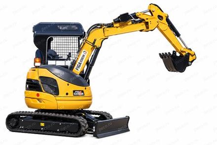 Мини-экскаватор FIGA 020ESR — общий вид, фото 2