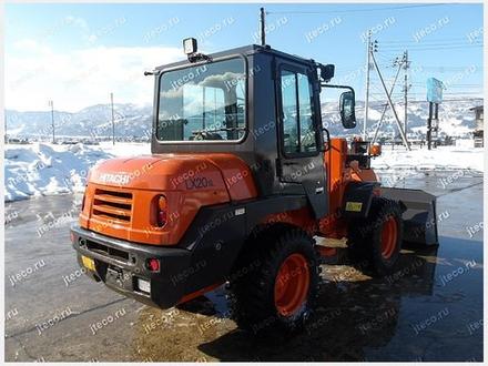 Фронтальный погрузчик HITACHI LX20SL-7 — колесный погрузчик мини, фото с аукциона Японии — фото 3 из 8