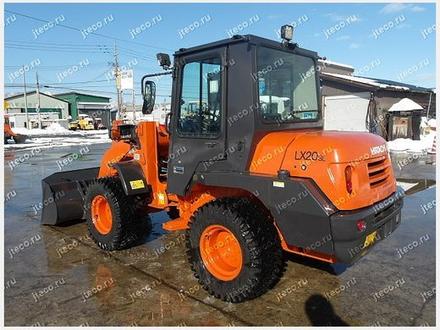 Фронтальный погрузчик HITACHI LX20SL-7 — колесный погрузчик мини, фото с аукциона Японии — фото 4 из 8