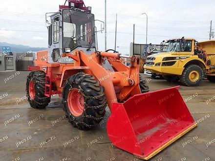Фронтальный погрузчик HITACHI LX70-2 — колёсный погрузчик, фото с аукциона Японии — фото 2 из 9