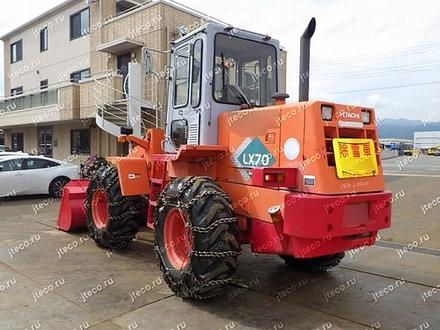 Фронтальный погрузчик HITACHI LX70-2 — колёсный погрузчик, фото с аукциона Японии — фото 4 из 9