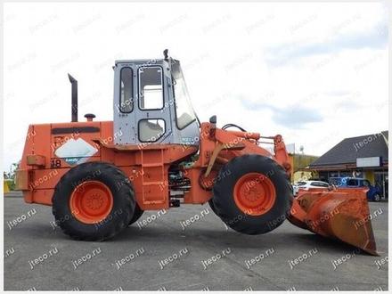 Фронтальный погрузчик HITACHI LX70-2 — колёсный погрузчик, фото с аукциона Японии — фото 6 из 9