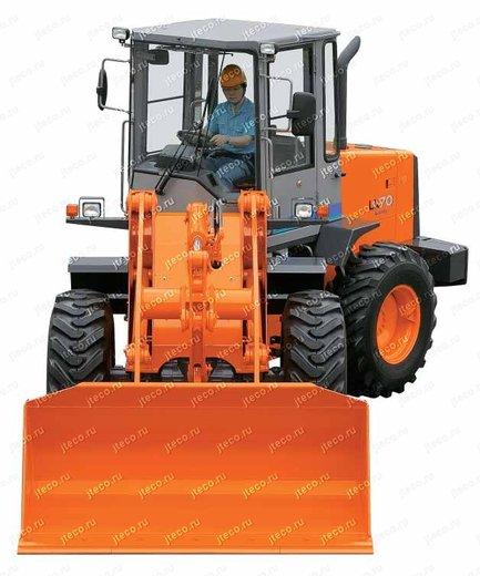 Фронтальный погрузчик HITACHI LX70-7 — колёсный погрузчик, фото производителя — фото 2 из 2
