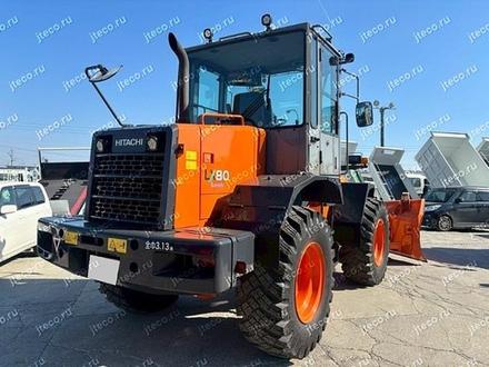 Фронтальный погрузчик HITACHI LX80-7 — колёсный погрузчик, фото с аукциона Японии — фото 8 из 8