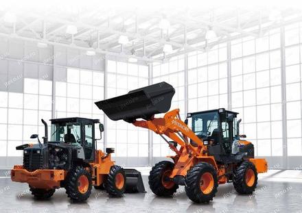Фронтальный погрузчик HITACHI ZW100 — колёсный погрузчик, фото производителя — фото 5 из 5