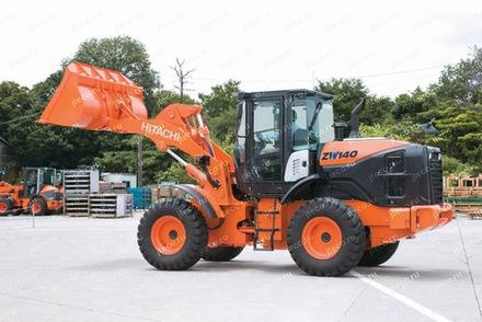 Фронтальный погрузчик HITACHI ZW140 — колёсный погрузчик, фото производителя — фото 1 из 7