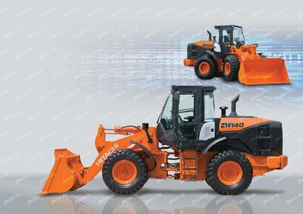 Фронтальный погрузчик HITACHI ZW140 — колёсный погрузчик, фото производителя — фото 3 из 7