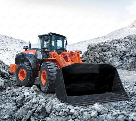 Фронтальный погрузчик HITACHI ZW220-6 — колёсный погрузчик, фото производителя — фото 1 из 8