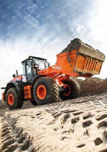 Фронтальный погрузчик HITACHI ZW220-6 — колёсный погрузчик, фото производителя — фото 5 из 8