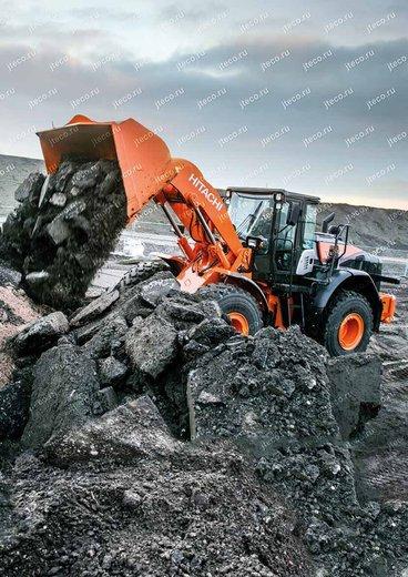 Фронтальный погрузчик HITACHI ZW220-6 — колёсный погрузчик, фото производителя — фото 7 из 8