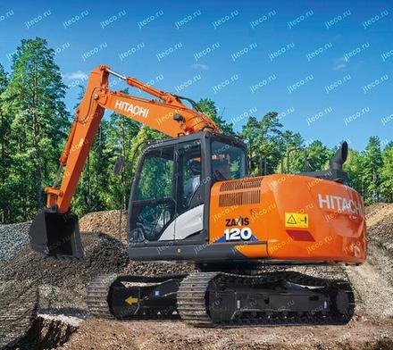 Экскаватор HITACHI ZX120, фото производителя — фото 2 из 6