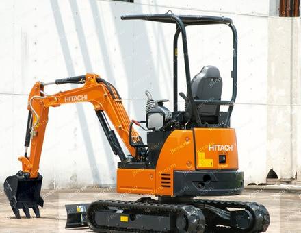 Мини-экскаватор HITACHI ZX17U-5A, фото производителя — фото 2 из 5