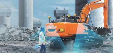 Экскаватор HITACHI ZX200-7 — буклет производителя, лист 1 из 1 (оригинал) Экскаватор HITACHI ZX200-7 — буклет производителя, лист 1 из 1 (оригинал)