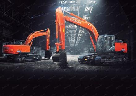 Экскаватор HITACHI ZX200LC-6, фото производителя — фото 4 из 16