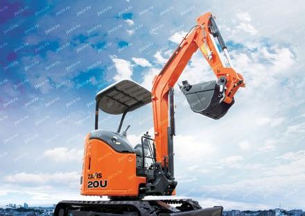 Мини-экскаватор HITACHI ZX20U-5A, фото производителя — фото 2 из 7 Мини-экскаватор HITACHI ZX20U-5A, фото производителя — фото 2 из 7