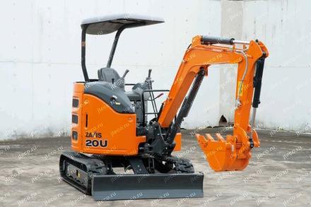 Мини-экскаватор HITACHI ZX20U-5A, фото производителя — фото 4 из 7