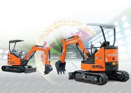 Мини-экскаватор HITACHI ZX20U-5A, фото производителя — фото 6 из 7