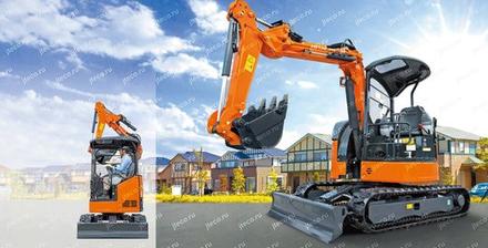 Мини-экскаватор HITACHI ZX20UR-5A, фото производителя — фото 10 из 10