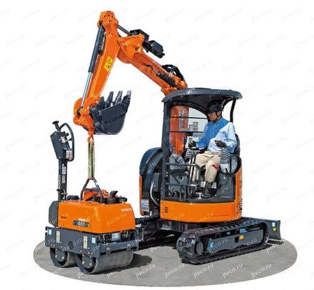 Мини-экскаватор HITACHI ZX20UR, фото производителя — фото 2 из 9