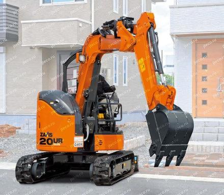 Мини-экскаватор HITACHI ZX20UR, фото производителя — фото 3 из 9