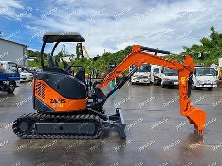 Мини-экскаватор HITACHI ZX27U-2, фото с аукциона Японии — фото 6 из 7