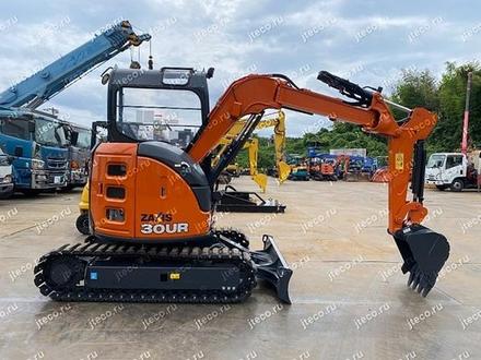 Мини-экскаватор HITACHI ZX30U-5A, фото с аукциона Японии — фото 12 из 16