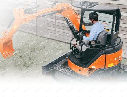 Мини-экскаватор HITACHI ZX30UR, фото производителя — фото 6 из 16