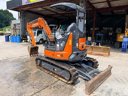 Мини-экскаватор HITACHI ZX35U-5A, фото с аукциона Японии — фото 9 из 9