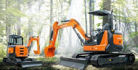 Мини-экскаватор HITACHI ZX40U-5A, фото производителя — фото 5 из 15