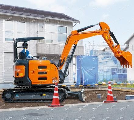 Мини-экскаватор HITACHI ZX40U-5A, фото производителя — фото 8 из 15
