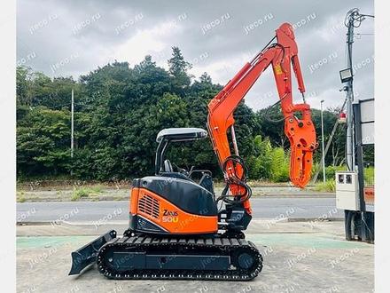 Мини-экскаватор HITACHI ZX50U-2, фото с аукциона Японии — фото 9 из 9