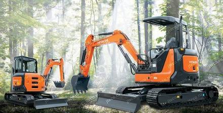 Мини-экскаватор HITACHI ZX50U-5B, фото производителя — фото 2 из 10 Мини-экскаватор HITACHI ZX50U-5B, фото производителя — фото 2 из 10