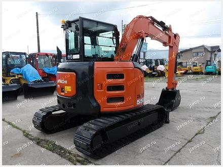 Мини-экскаватор HITACHI ZX55UR-5B, фото с аукциона Японии — фото 16 из 16