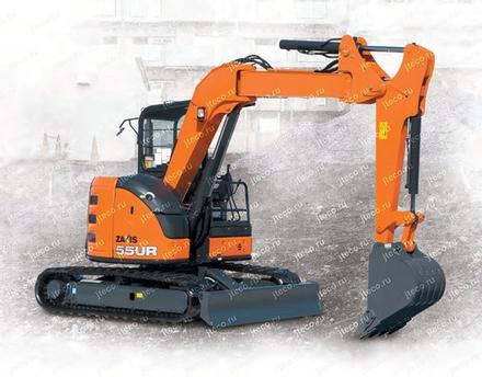 Мини-экскаватор HITACHI ZX55UR, фото производителя — фото 4 из 16