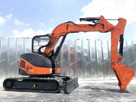 Мини-экскаватор HITACHI ZX55UR, фото с аукциона Японии — фото 13 из 16
