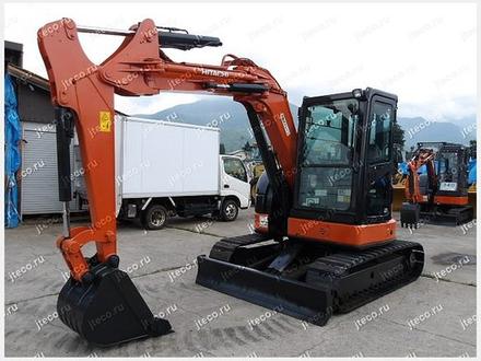 Мини-экскаватор HITACHI ZX55UR, фото с аукциона Японии — фото 14 из 16
