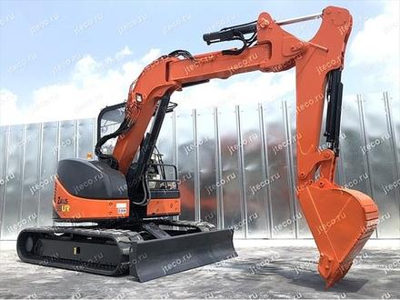 Мини-экскаватор HITACHI ZX55UR, фото с аукциона Японии — фото 6 из 16